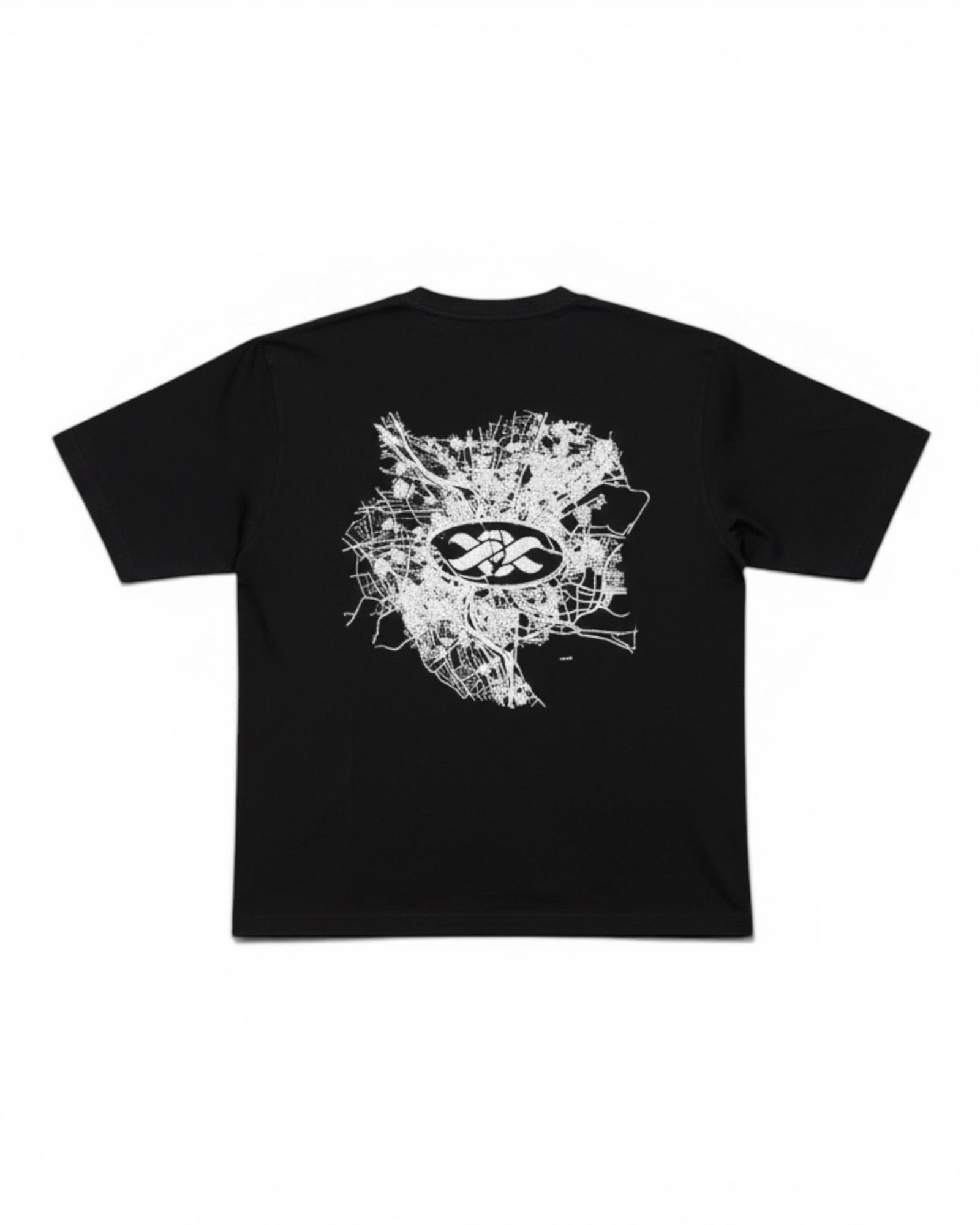 Black Cairo GTA Map T-Shirt