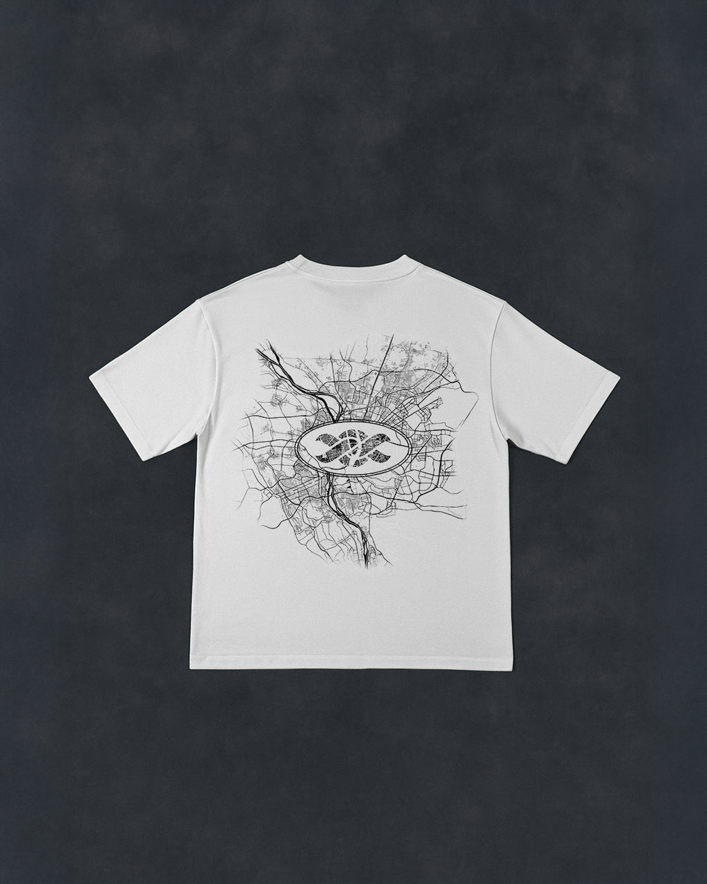 White Cairo GTA Map T-Shirt