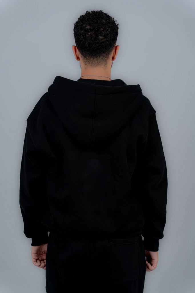 Black Zip-Up