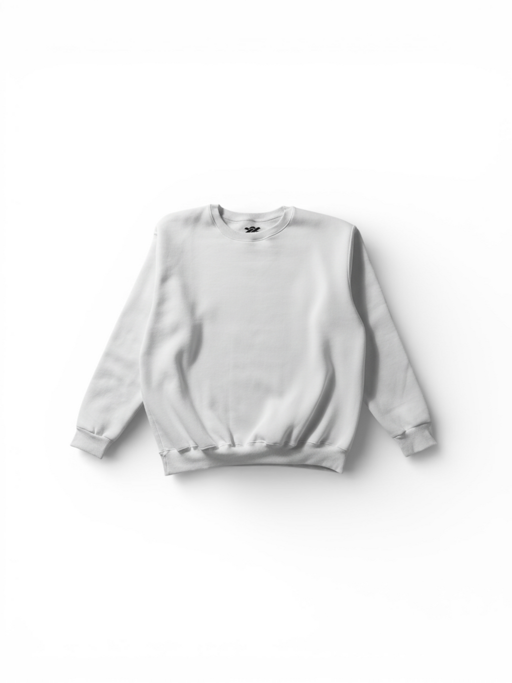 WHITE CREWNECK